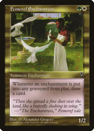 Femeref Enchantress - Green/White