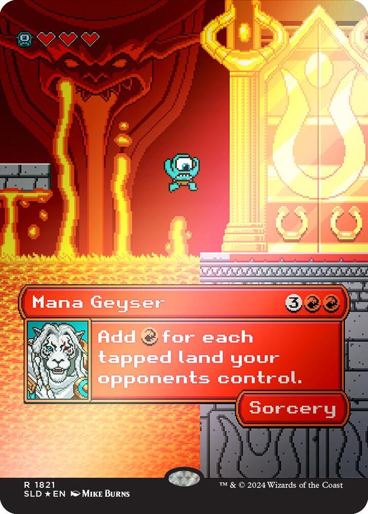 Mana Geyser - Red