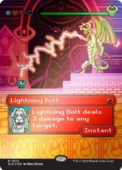 Lightning Bolt - Red