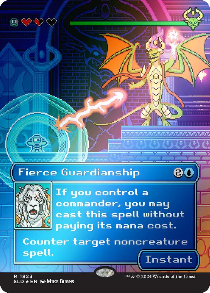 Fierce Guardianship - Blue
