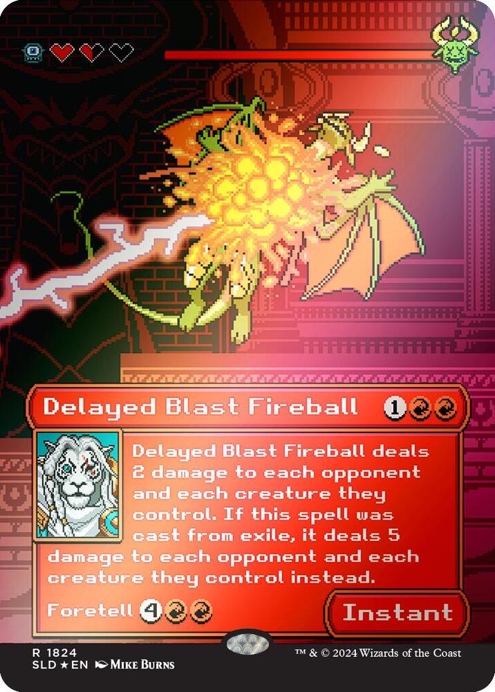 Delayed Blast Fireball - Red