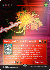 Delayed Blast Fireball - Red