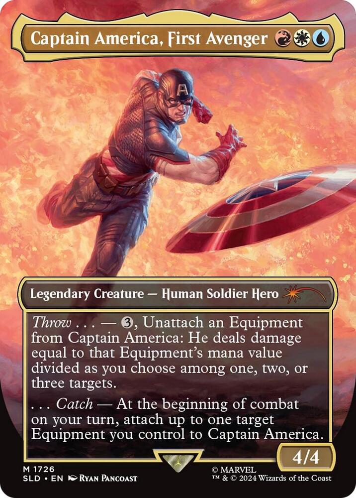 Captain America, First Avenger - Red/White/Blue
