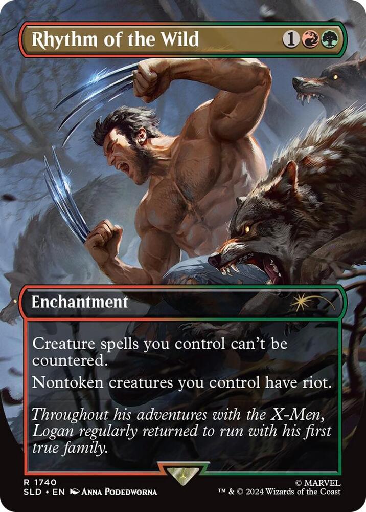 mtg red and green cards Rhythm of the Wild