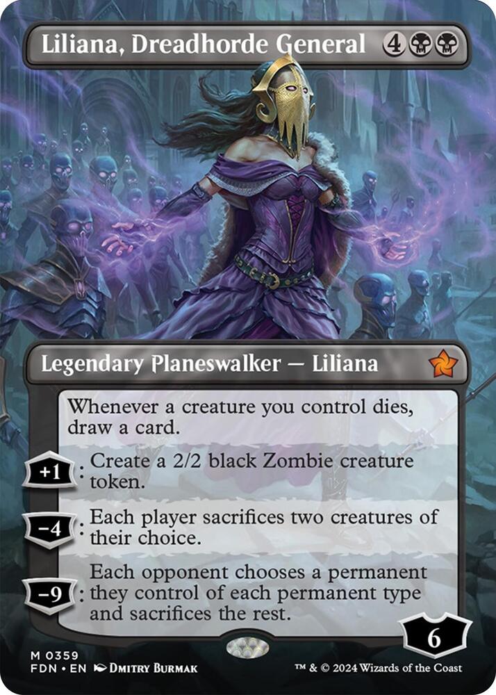 Liliana, Dreadhorde General - Black
