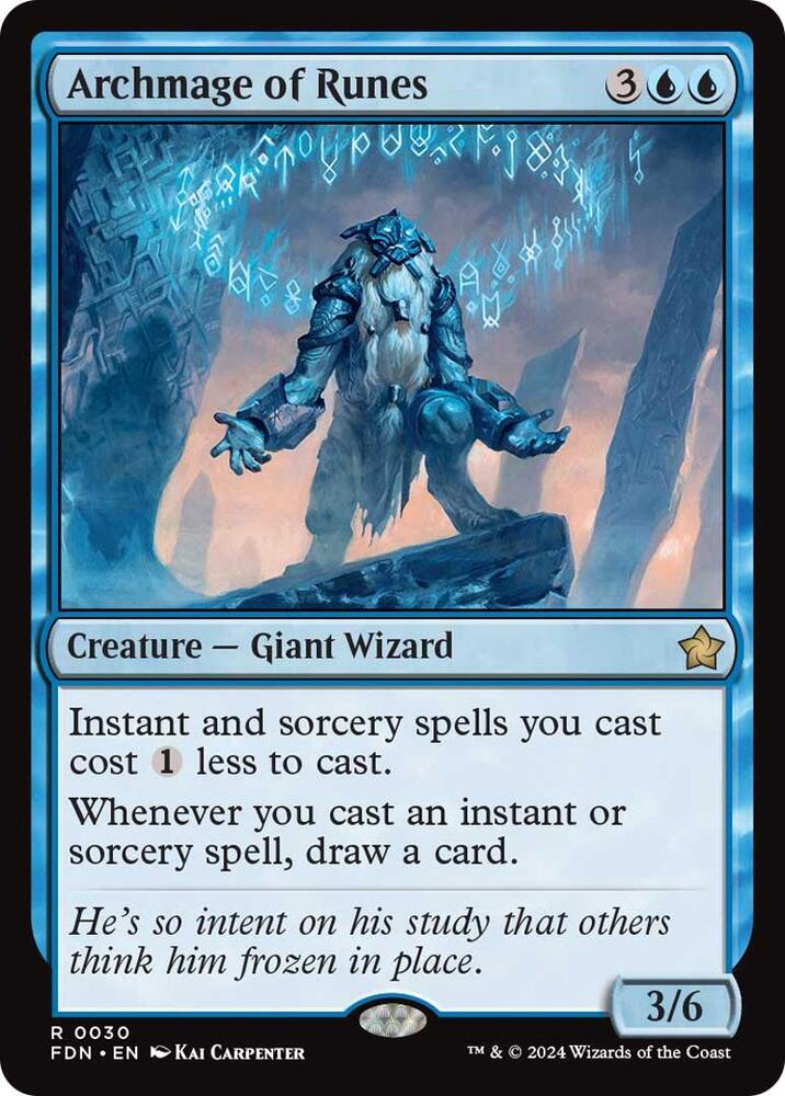 Archmage of Runes - Blue