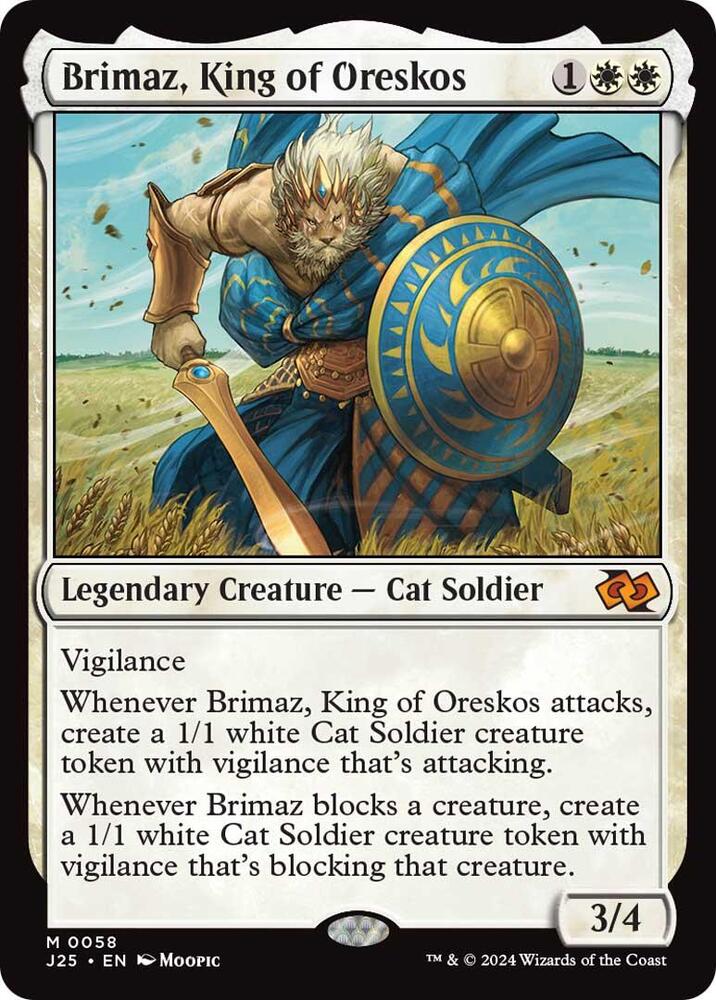 Brimaz, King of Oreskos - White