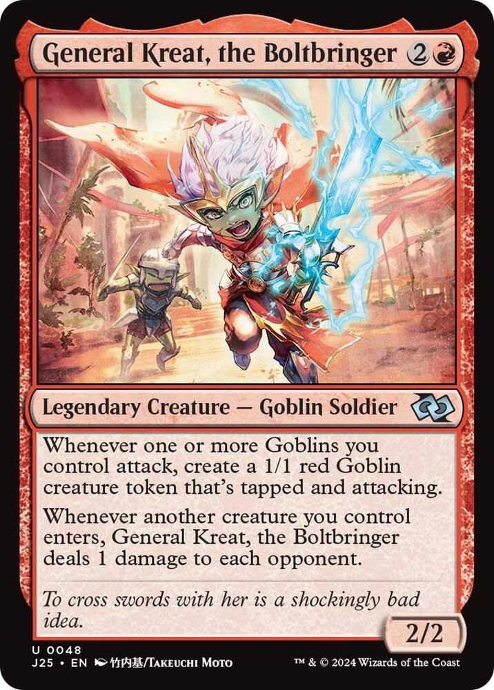 General Kreat, The Boltbringer - Red