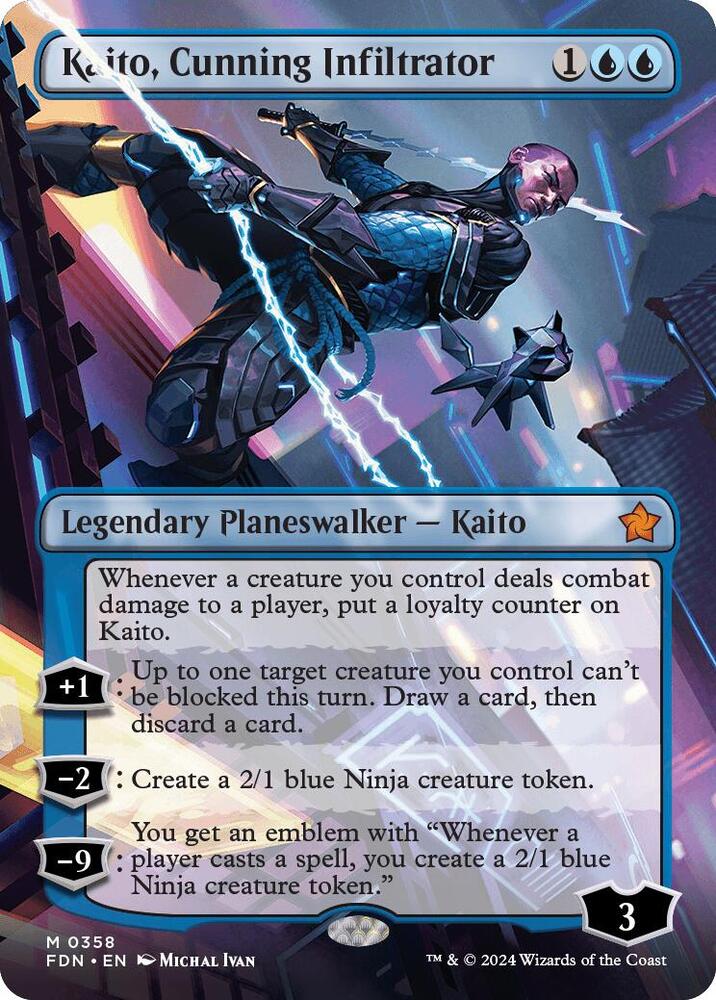 Kaito, Cunning Infiltrator - Blue
