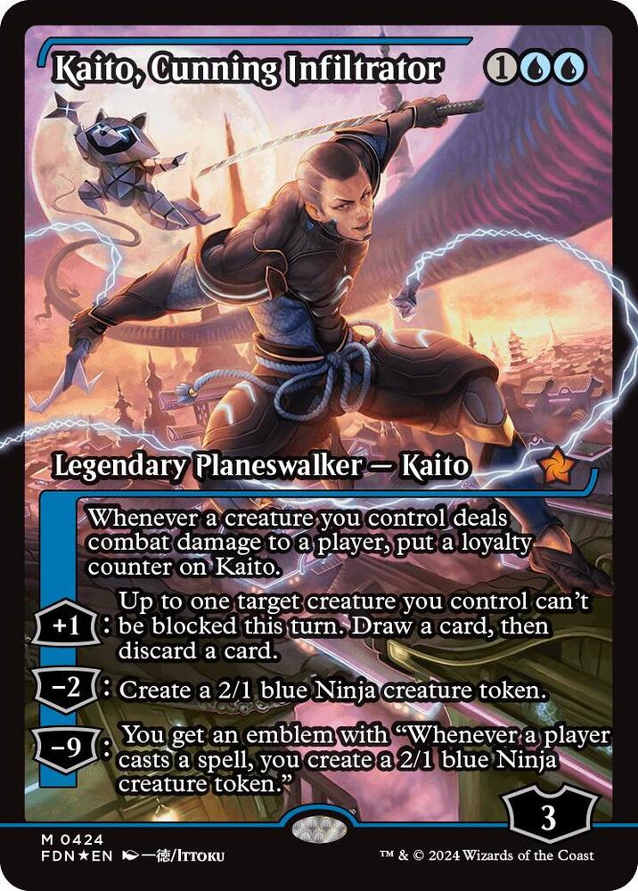 Kaito, Cunning Infiltrator - Blue
