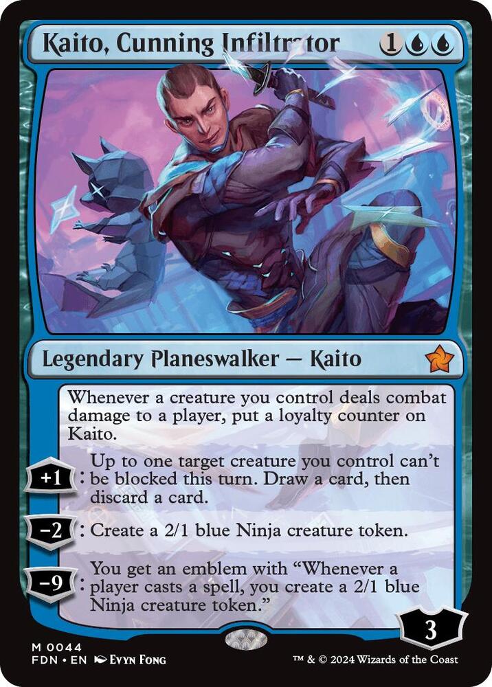 Kaito, Cunning Infiltrator - Blue