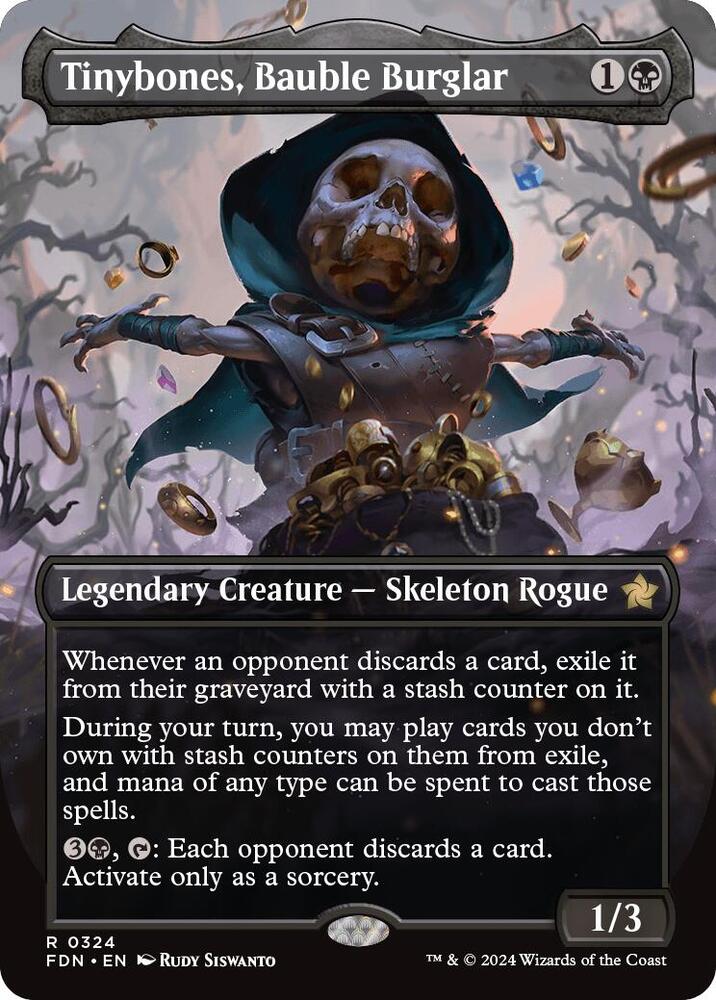 Tinybones, Bauble Burglar - Legendary Creature - Skeleton Rogue - Black