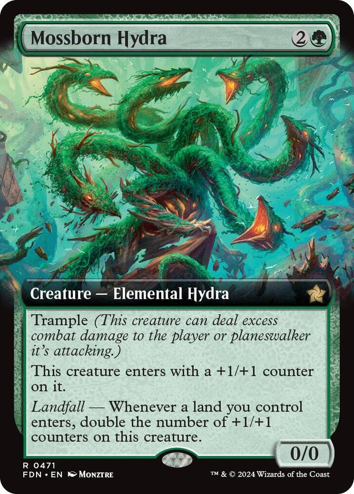 Mossborn Hydra - Green