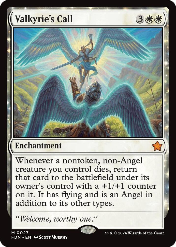 Valkyrie's Call - White