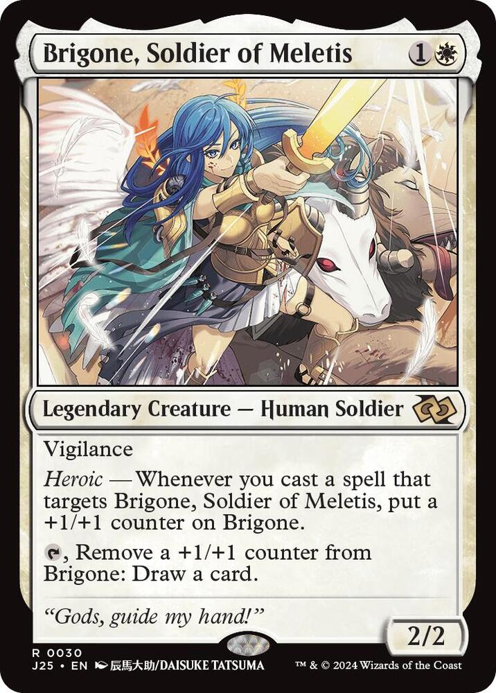 Brigone, Solder of Meletis - White