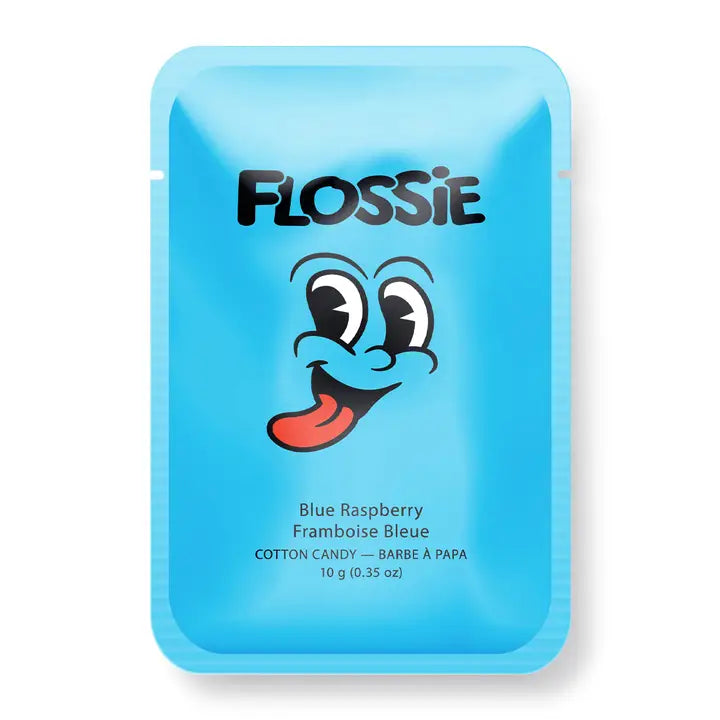 Blue Raspberry Cotton Candy Flossie Brand