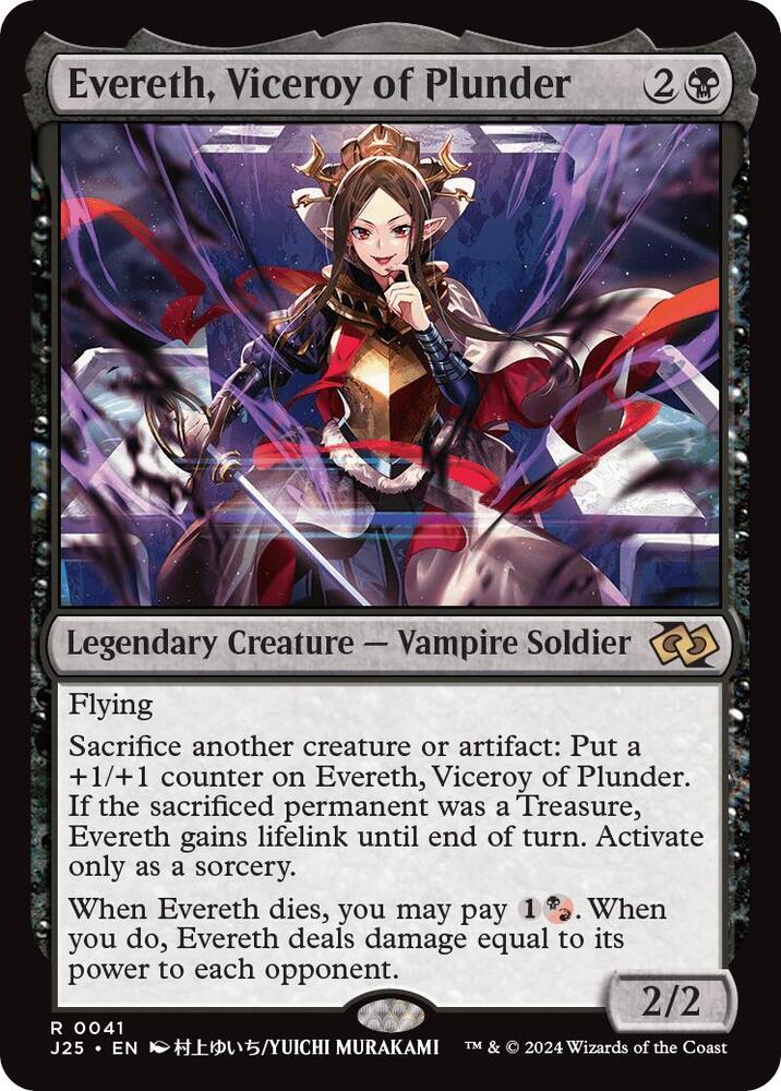 Evereth, Viceroy of Plunder - Black