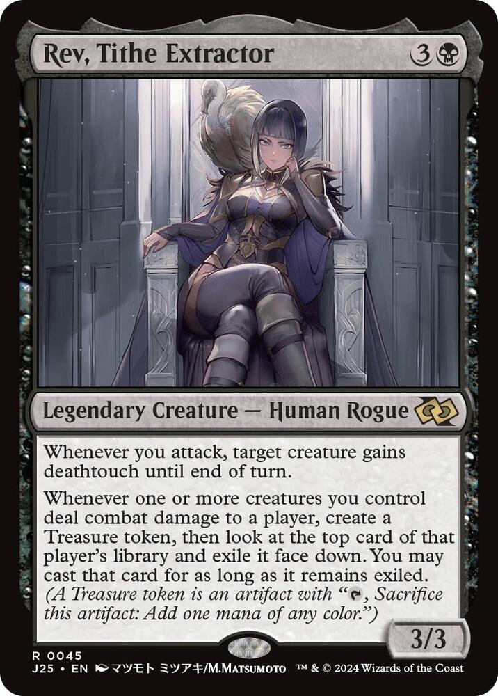 Rev, Tithe Extractor - Black