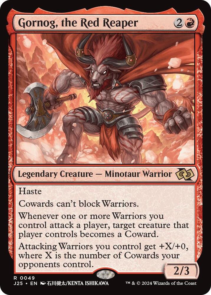 Gornog, the Red Reaper - Red