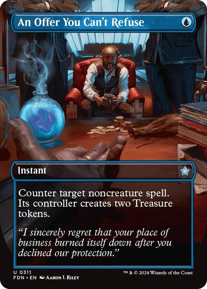 An Offer You Can't Refuse - Blue