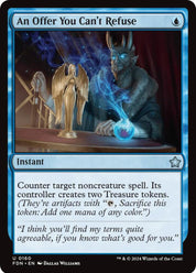 An Offer You Can't Refuse - Blue - Staple