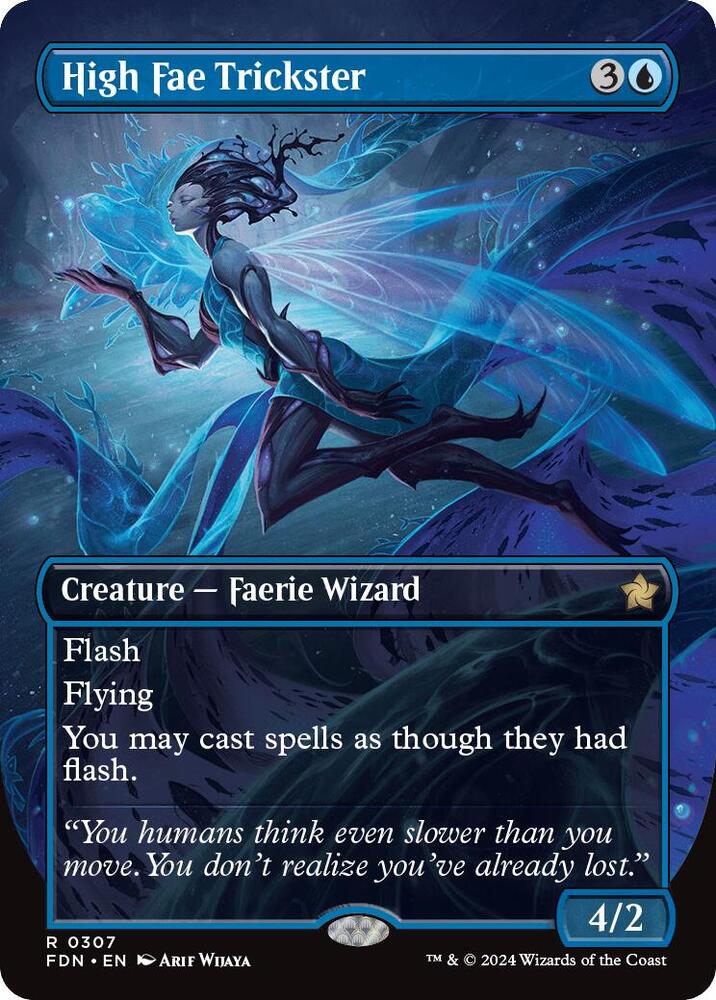 High Fae Tickster - Blue