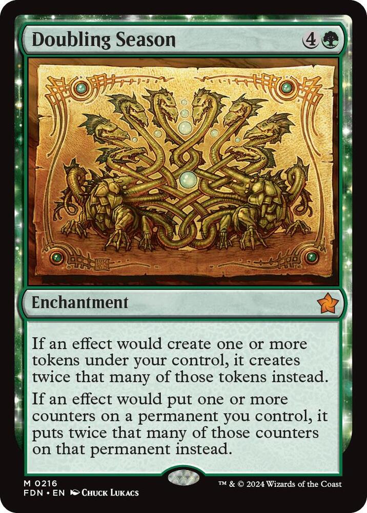 Doubling Season - Green