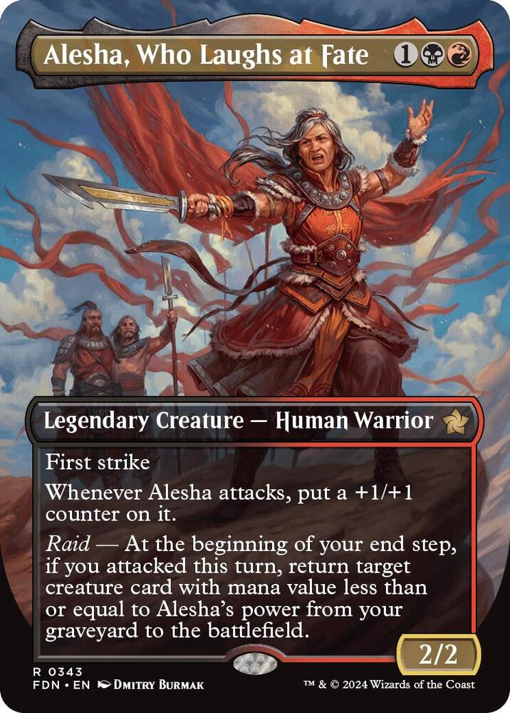 Alesha, Who Laughs at Fate - Multicolor