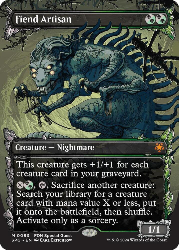 Fiend Artisan - Black/Green