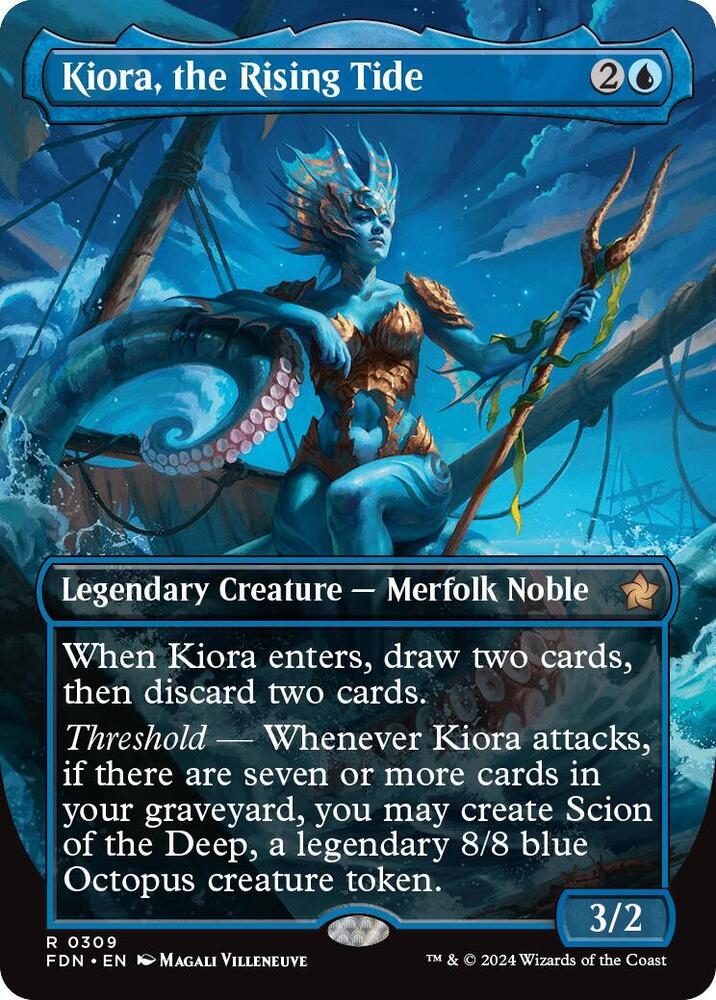 Kiora, the Rising Tide - Blue
