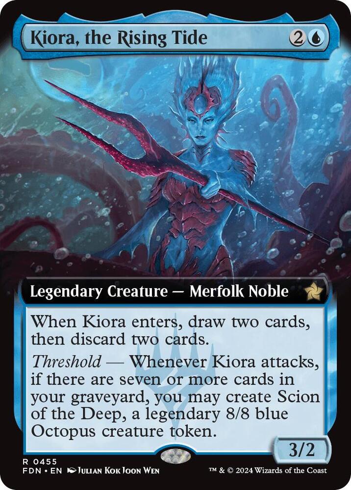 Kiora, the Rising Tide - Blue