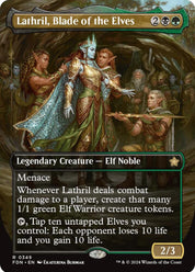 Lathril, Blade of the Elves - Black/Green