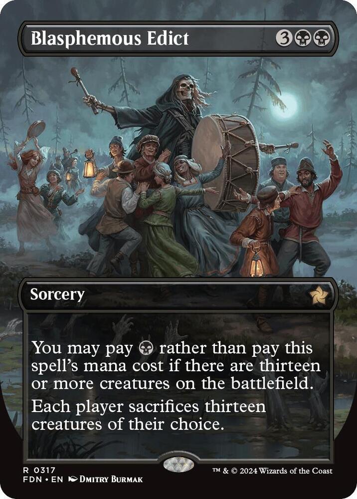 Blasphemous Edict - Black