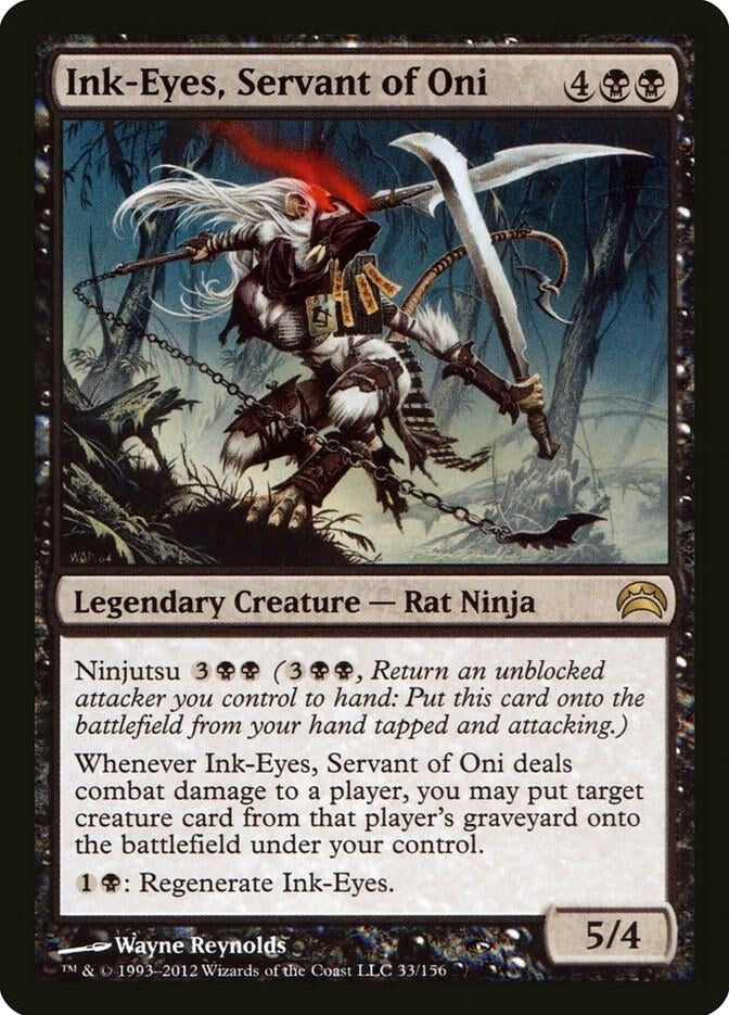 Ink-Eyes, Servant of Oni - Black