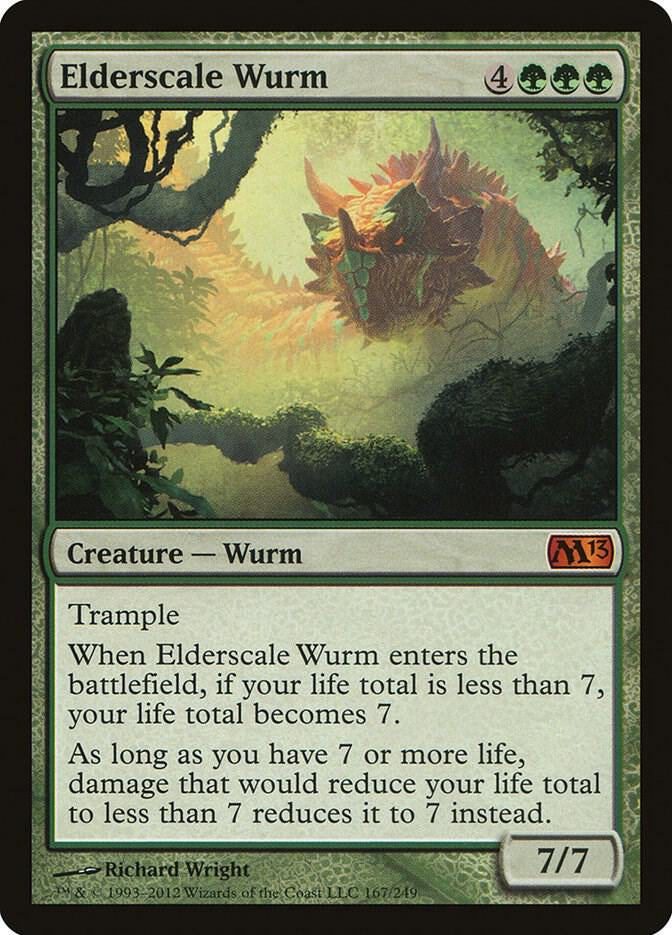 Elderscale Wurm - Green