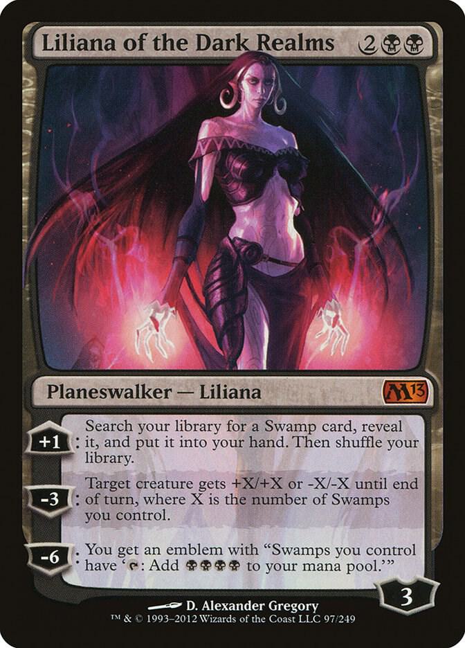 Liliana of the Dark Realms - Black