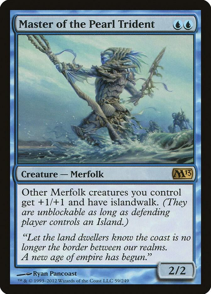 Master of the Pearl Trident - Blue