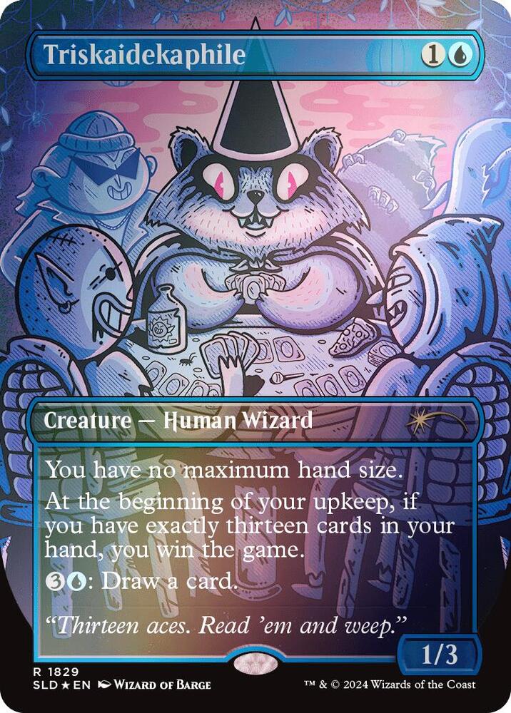 Triskaidekaphile - Blue