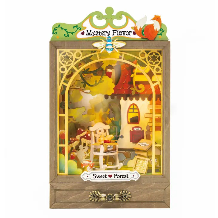 DIY Miniature House (Theater Box) Kit: Sweet Forest