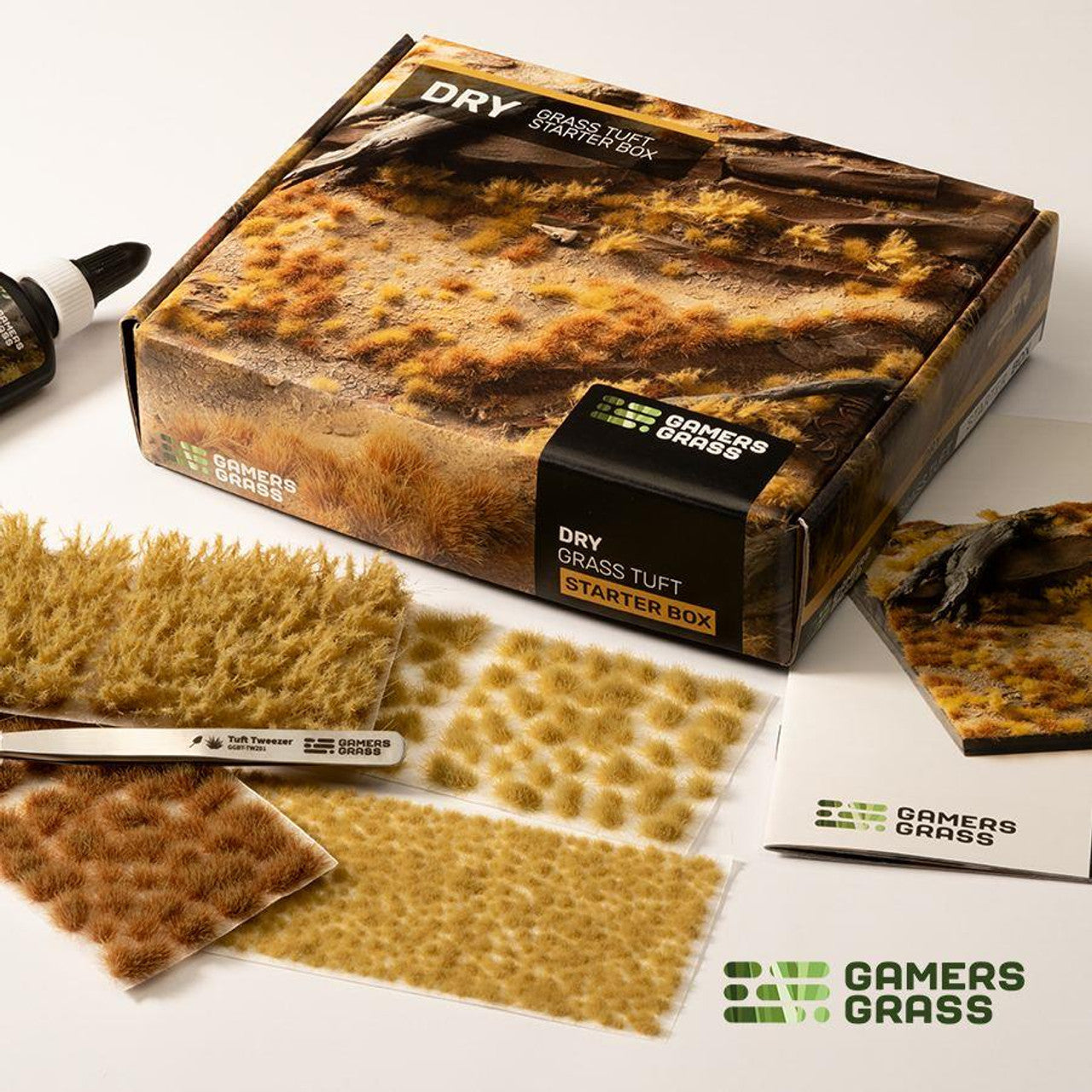 Gamers Grass Tuft Starter Box - Dry Grass