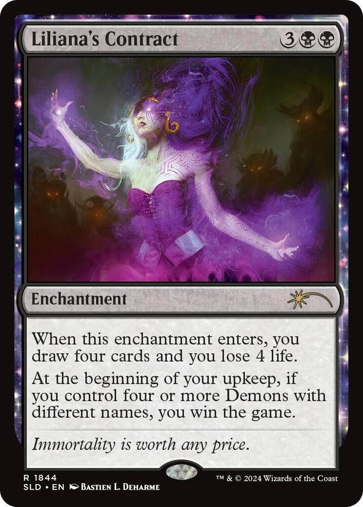 Liliana's Contract - Black