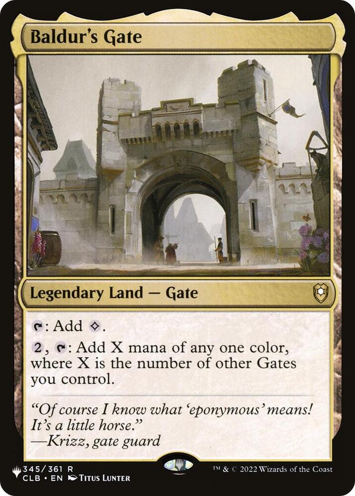 Baldur's Gate- Land