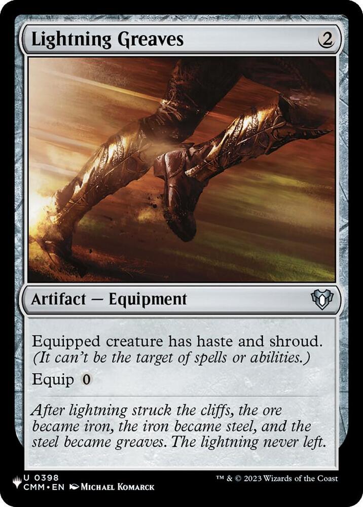 Lightning Greaves - Artifact