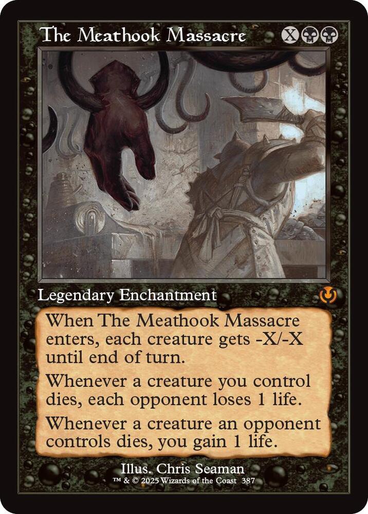 The Meathook Massacre - Legendary Enchantment - Black