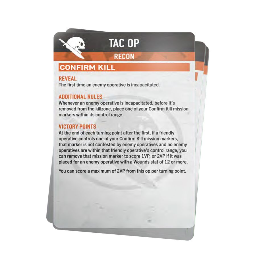 Kill Team: Approved Operations Card Pack 2024 – Infinity Flux