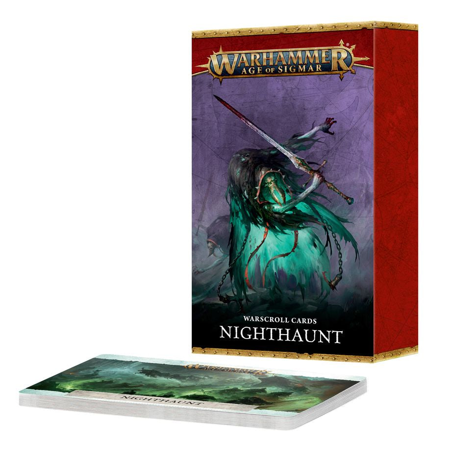 Warhammer Age of Sigmar: Warscroll Cards: Nighthaunt