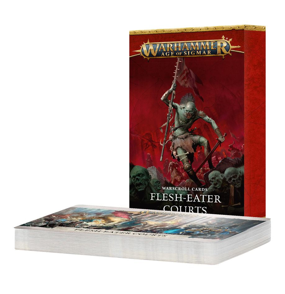 Warhammer Age of Sigmar: Warscroll Cards: Flesh-Eater Courts