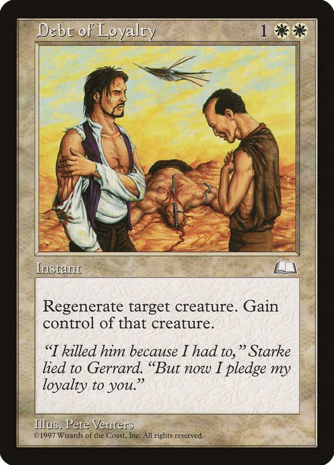 Debt of Loyalty - White