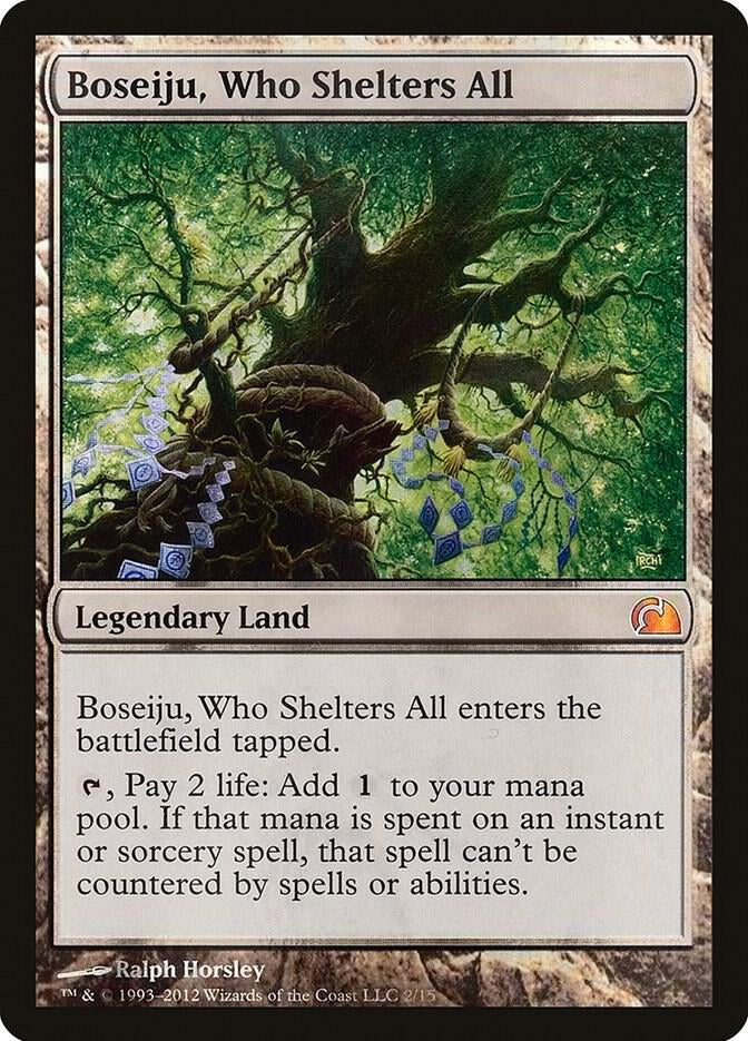 Boseiju, Who Shelters All - Land