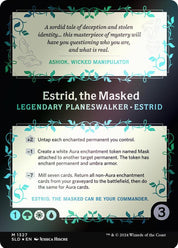 Estrid, the Masked - Green/White/Blue